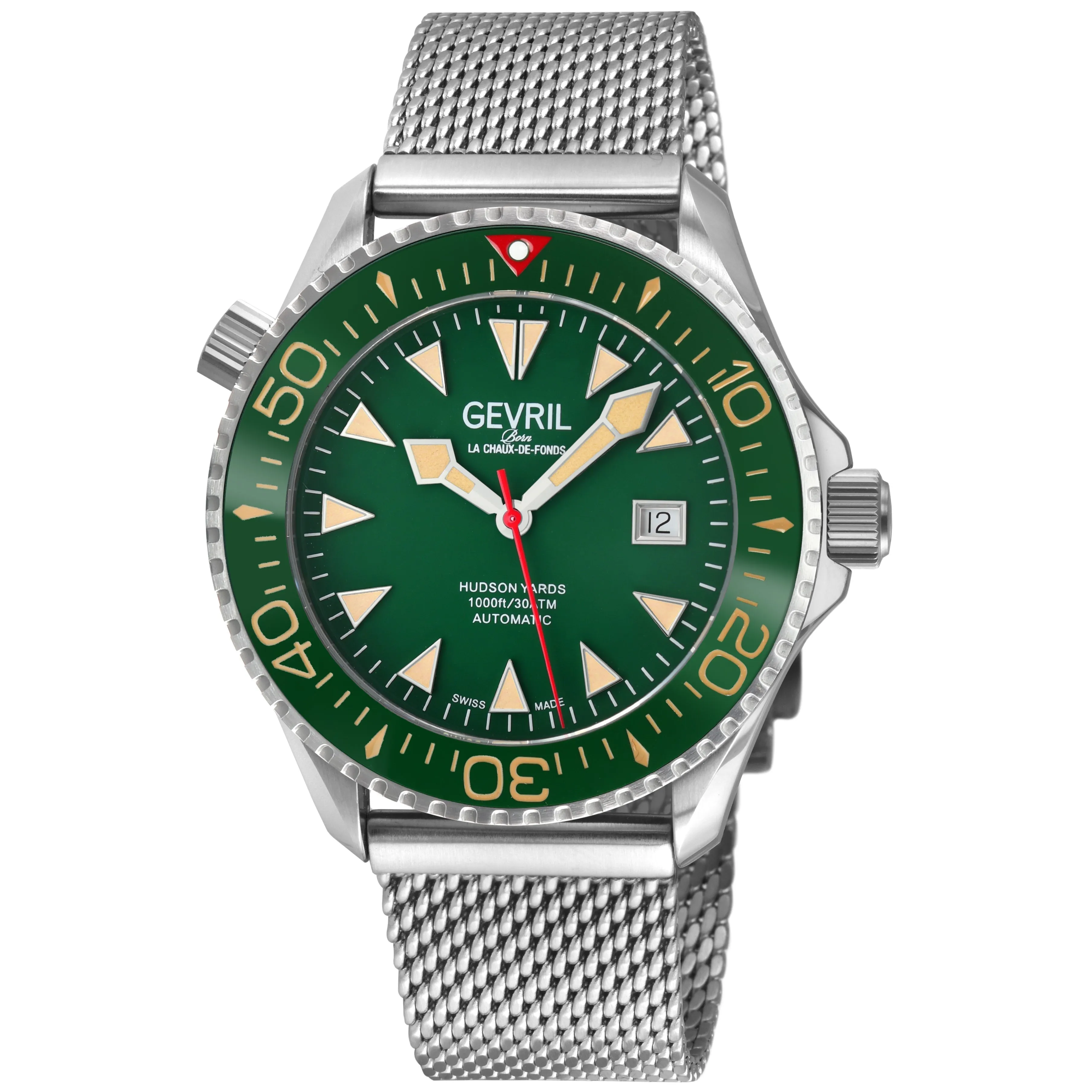 Gevril Hudson Yards Old Radium Dial - Diver