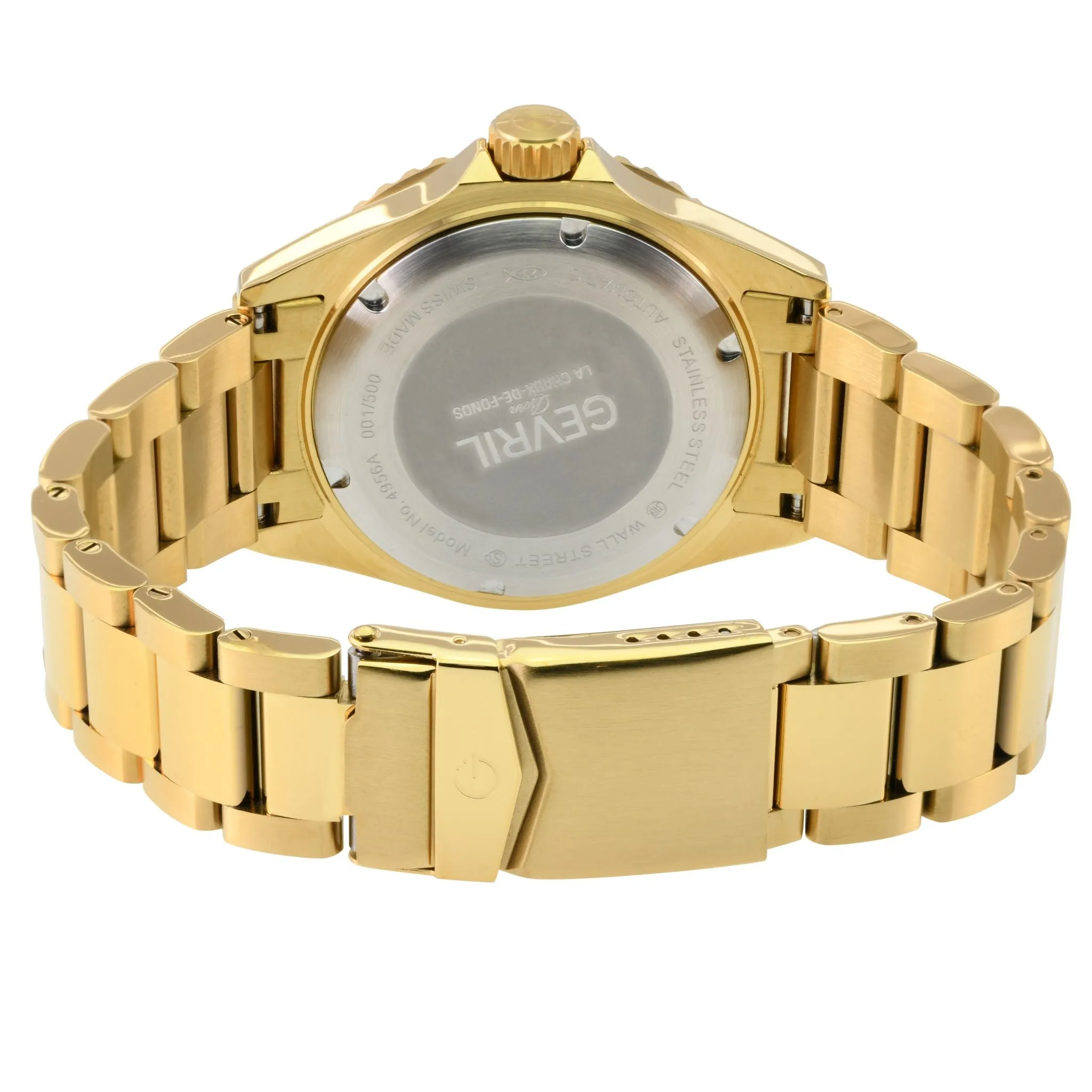 Gevril Wall Street - GMT Ceramic Bezel