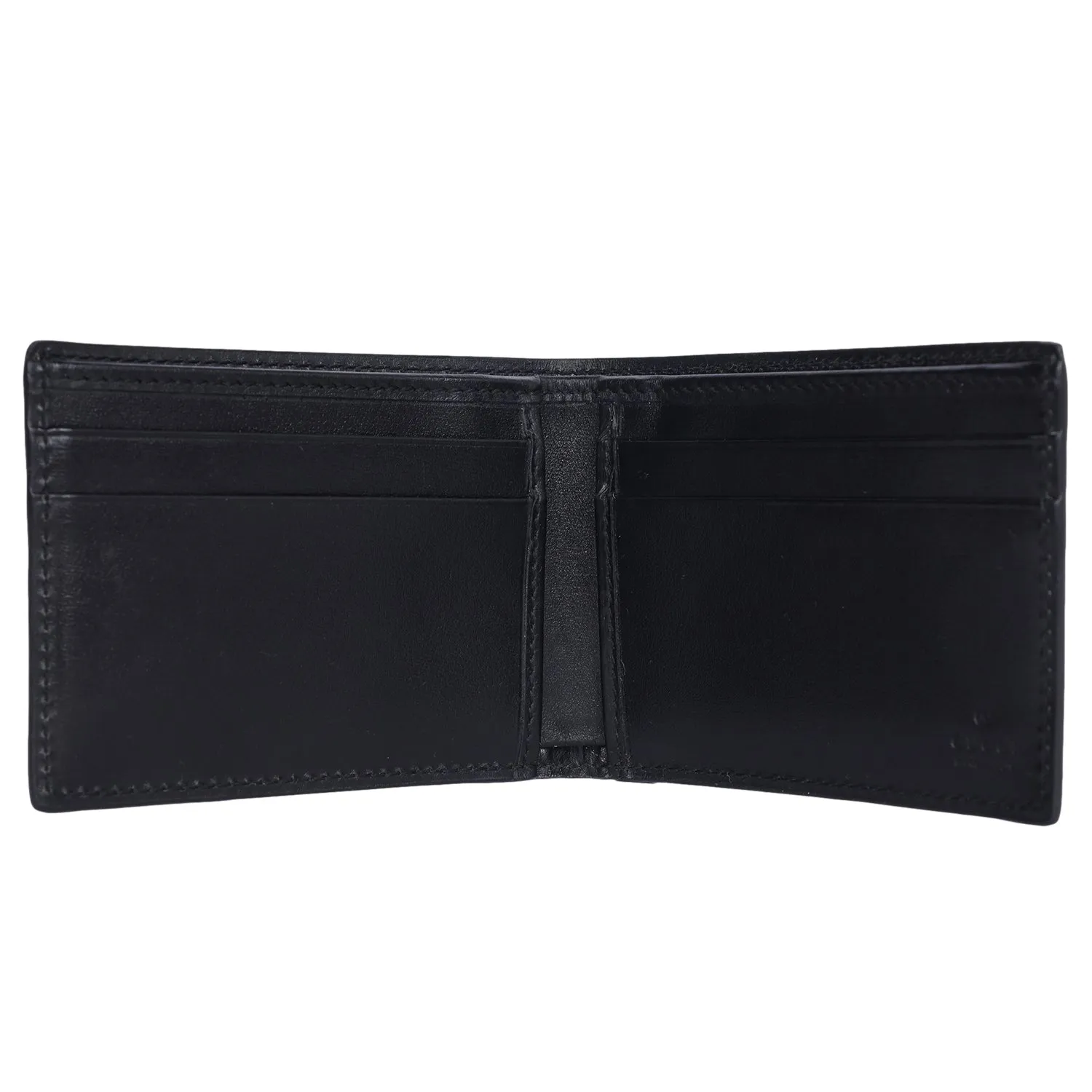 GG Marmont Black Leather Bi Fold Wallet