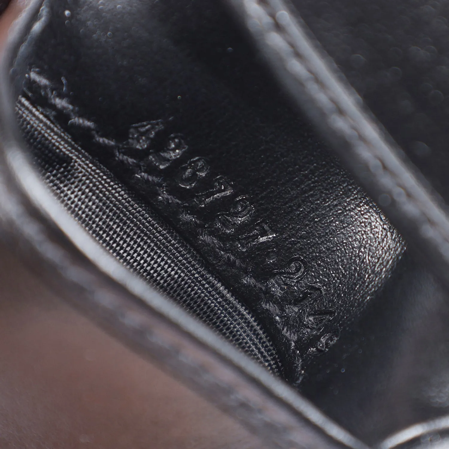 GG Marmont Black Leather Bi Fold Wallet