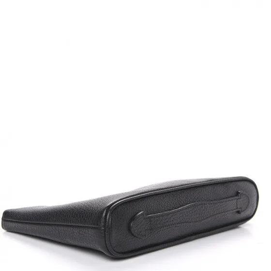 Gucci Calfskin GG Marmont Clutch in Black