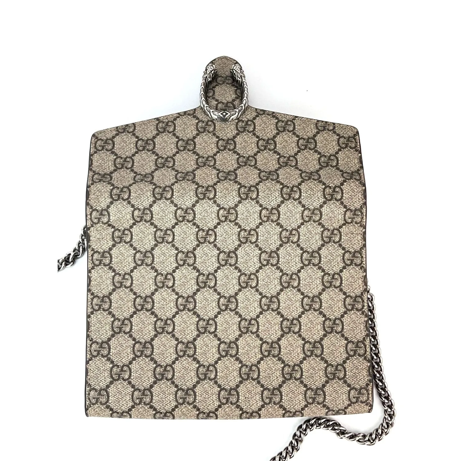 Gucci Dionysus GG Supreme Chain Wallet Clutch Bag