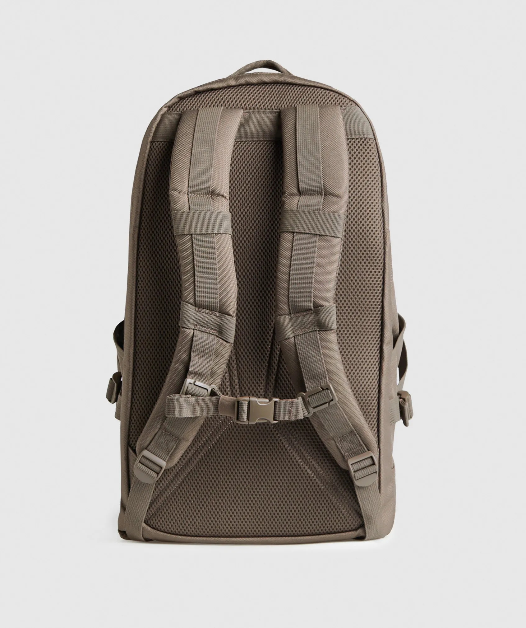 Gymshark Pursuit Backpack - Camo Brown/ Cement Brown
