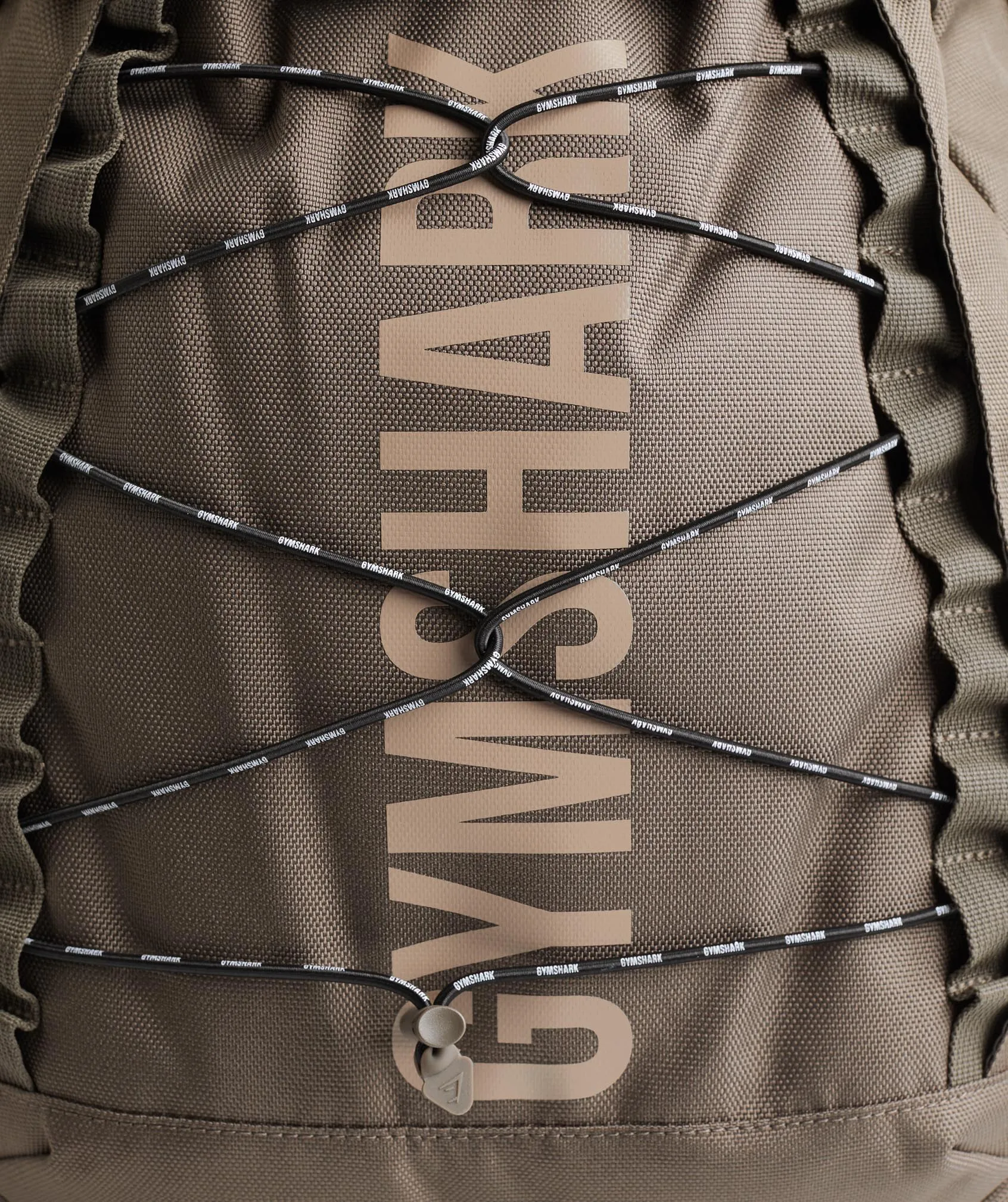 Gymshark Pursuit Backpack - Camo Brown/ Cement Brown