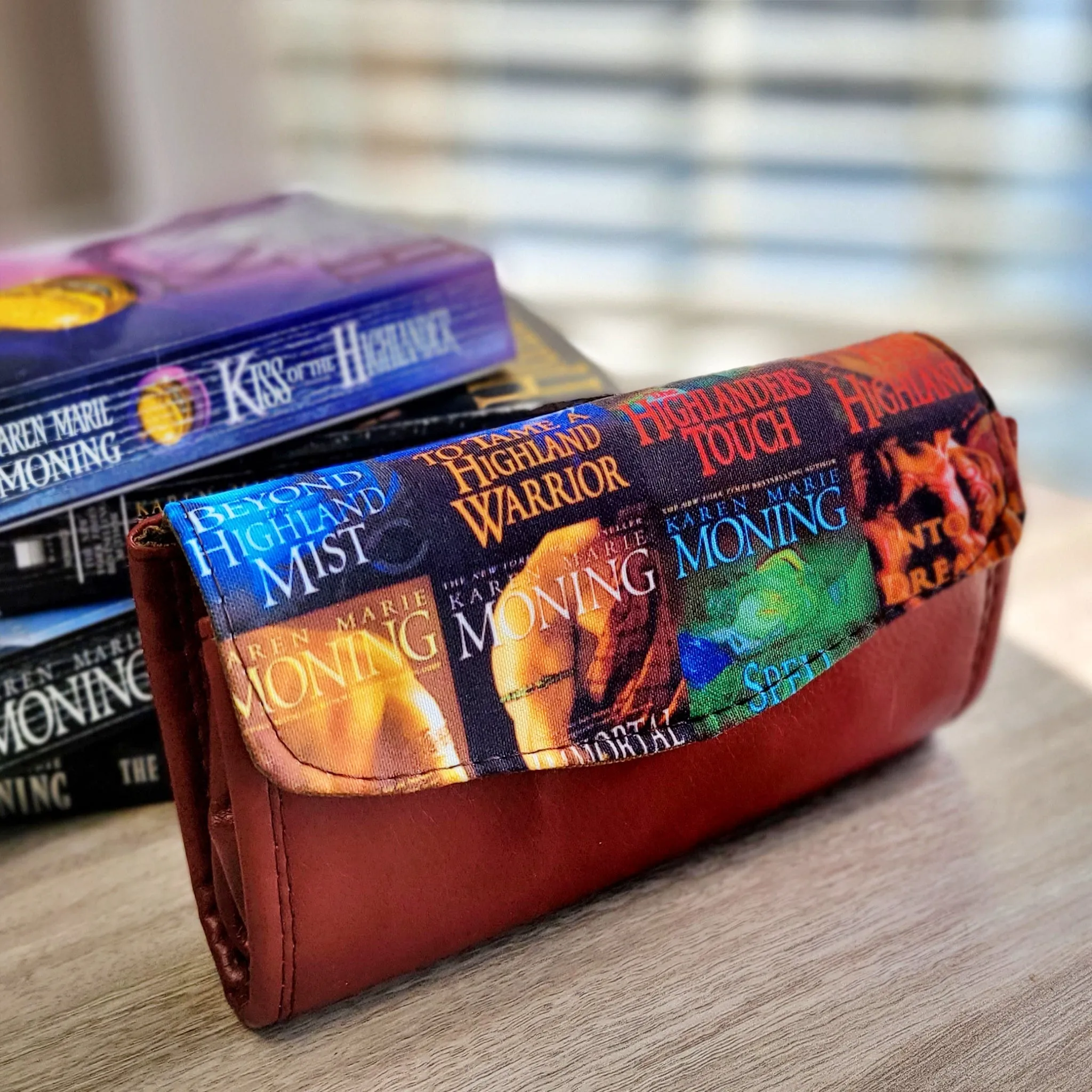 Highlander Inspired Expandable Wallet Clutch