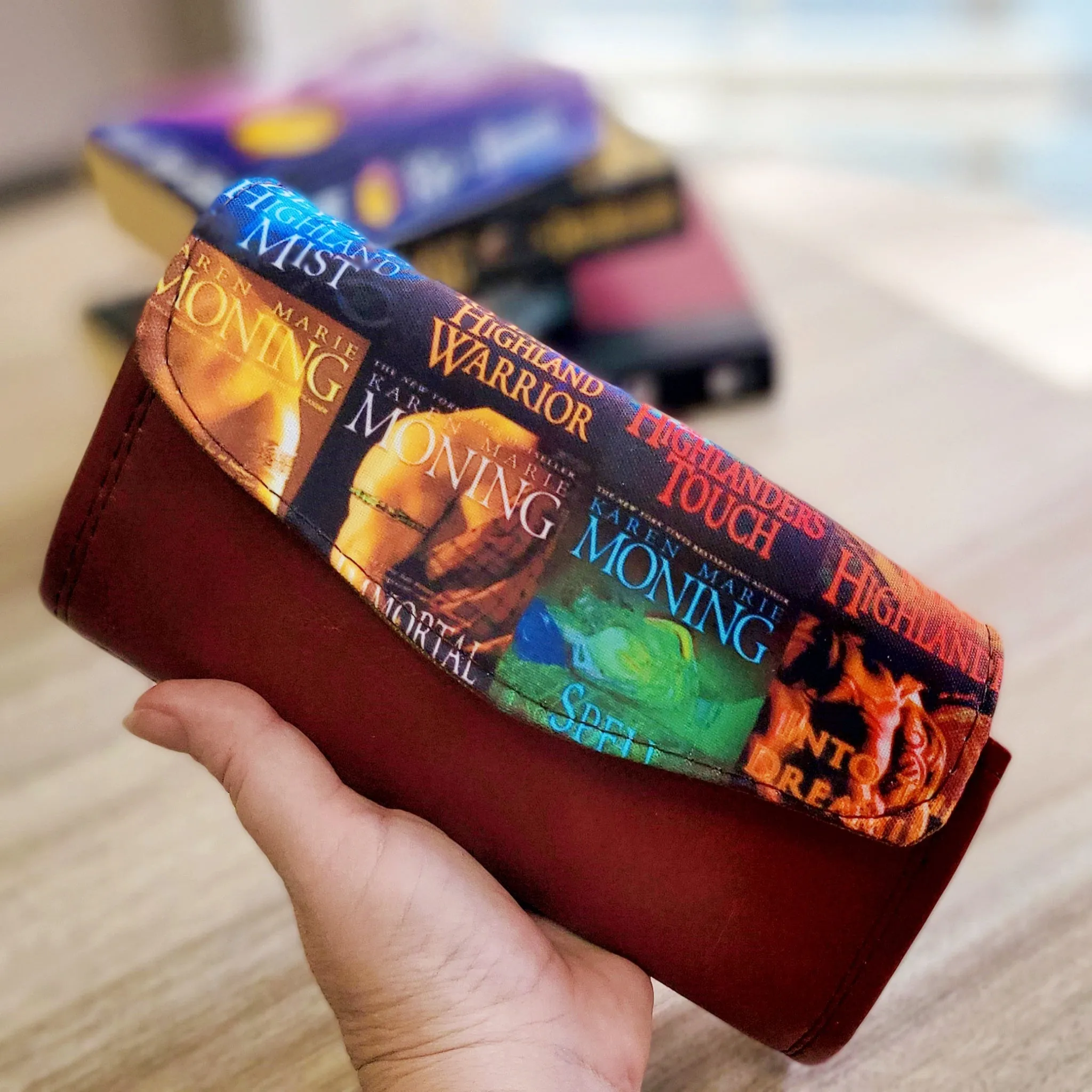 Highlander Inspired Expandable Wallet Clutch