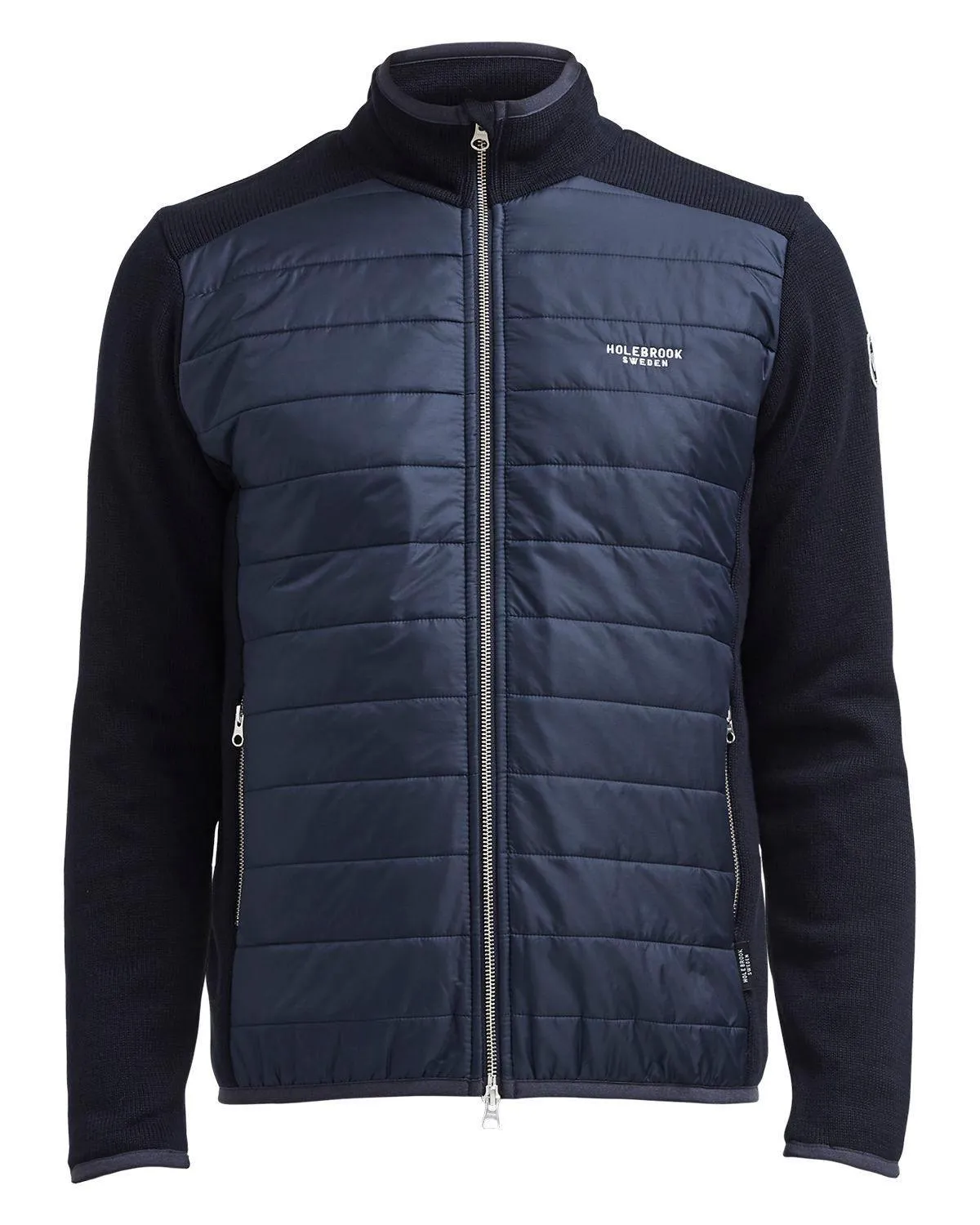 Holebrook Mens Peder full zip windproof jacket navy or mole