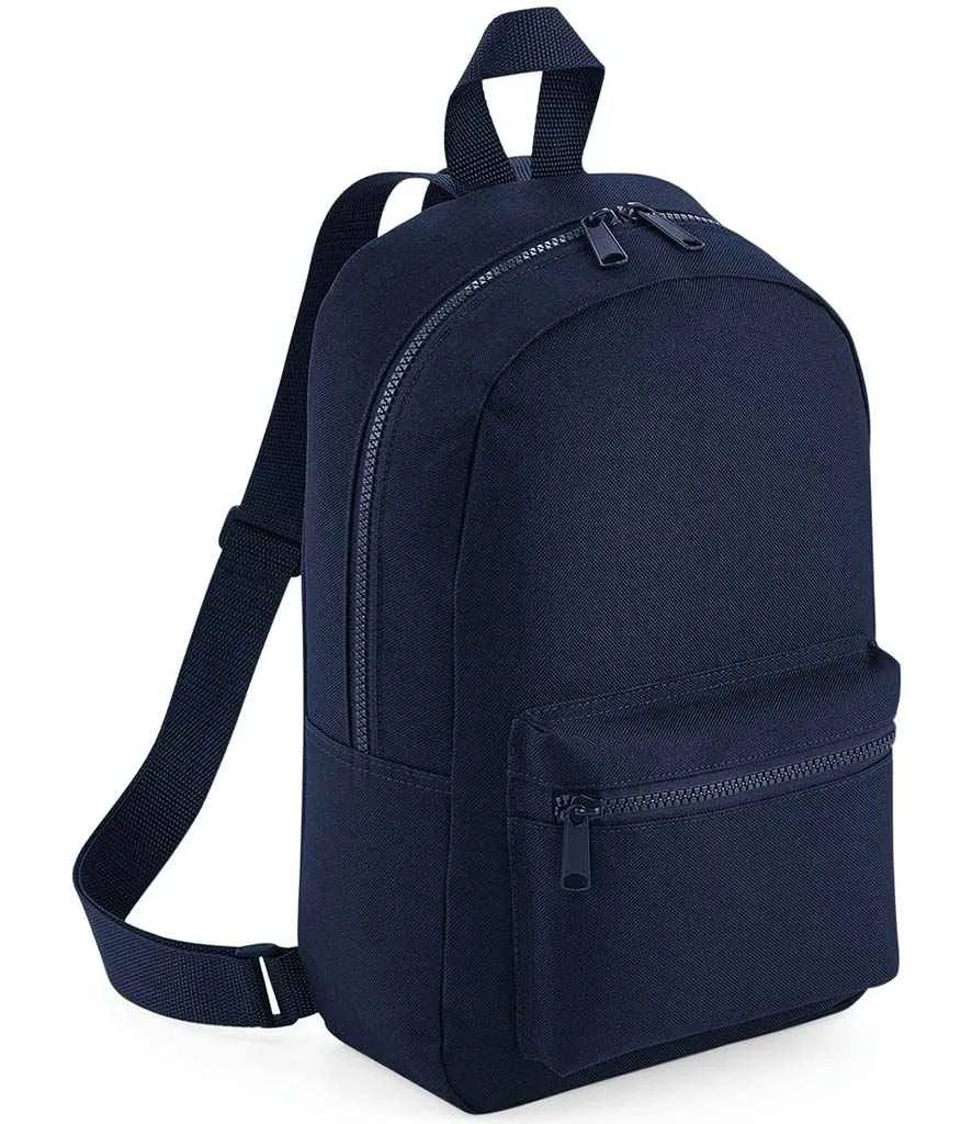 Initial and name design Mini Essential Backpack personalised