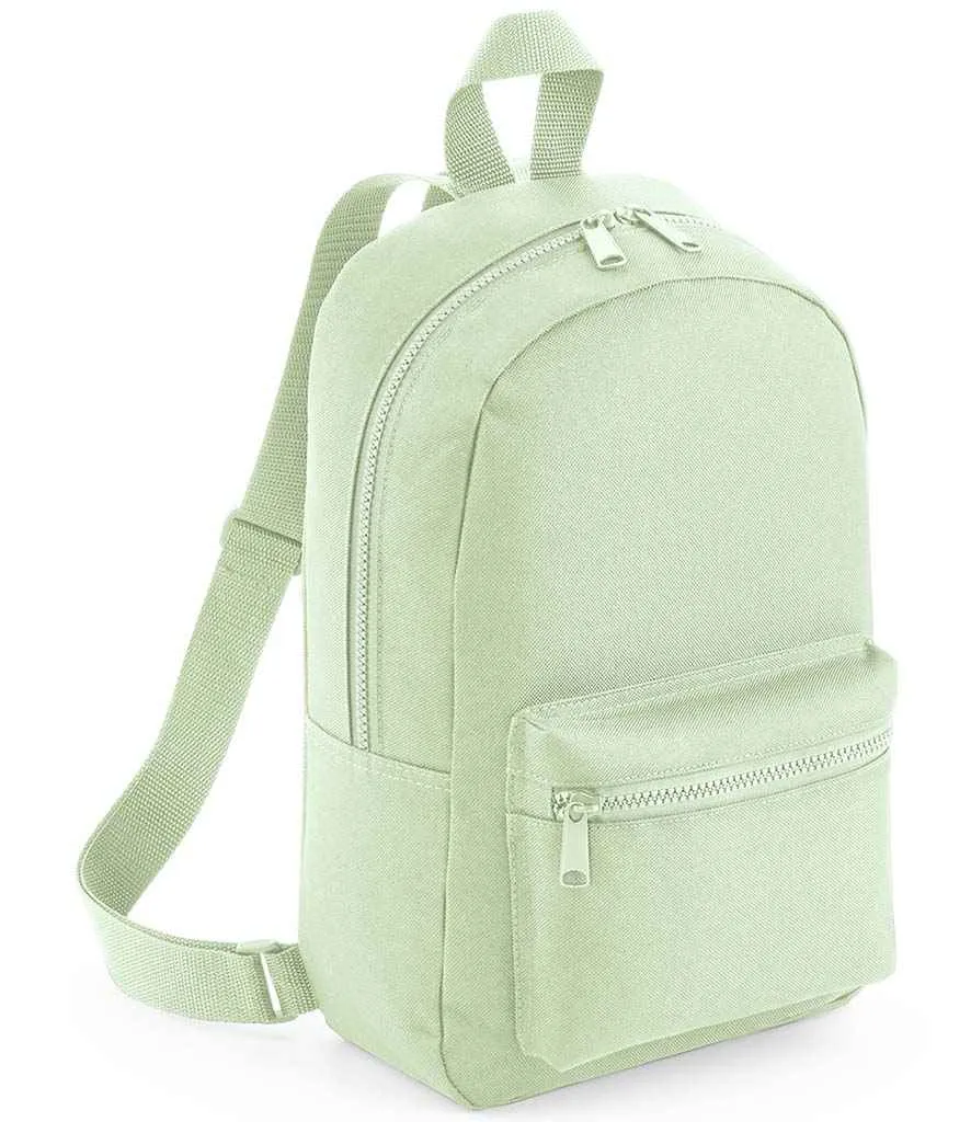Initial and name design Mini Essential Backpack personalised