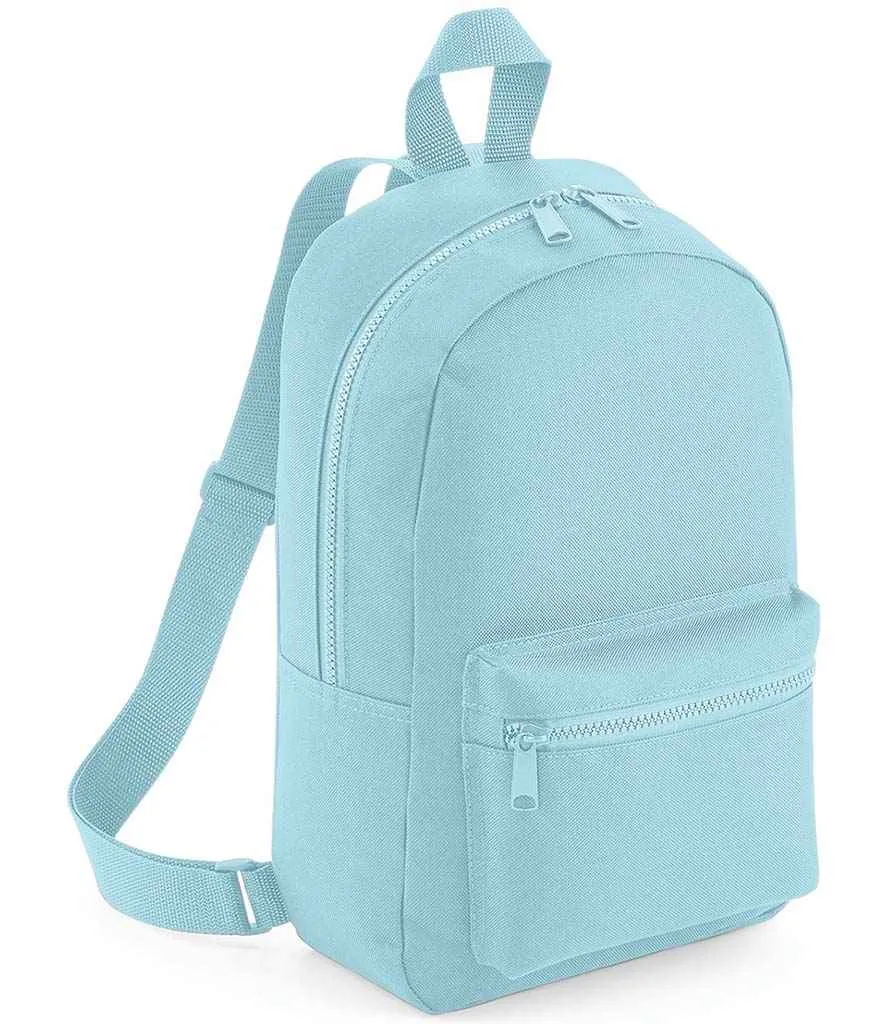 Initial and name design Mini Essential Backpack personalised