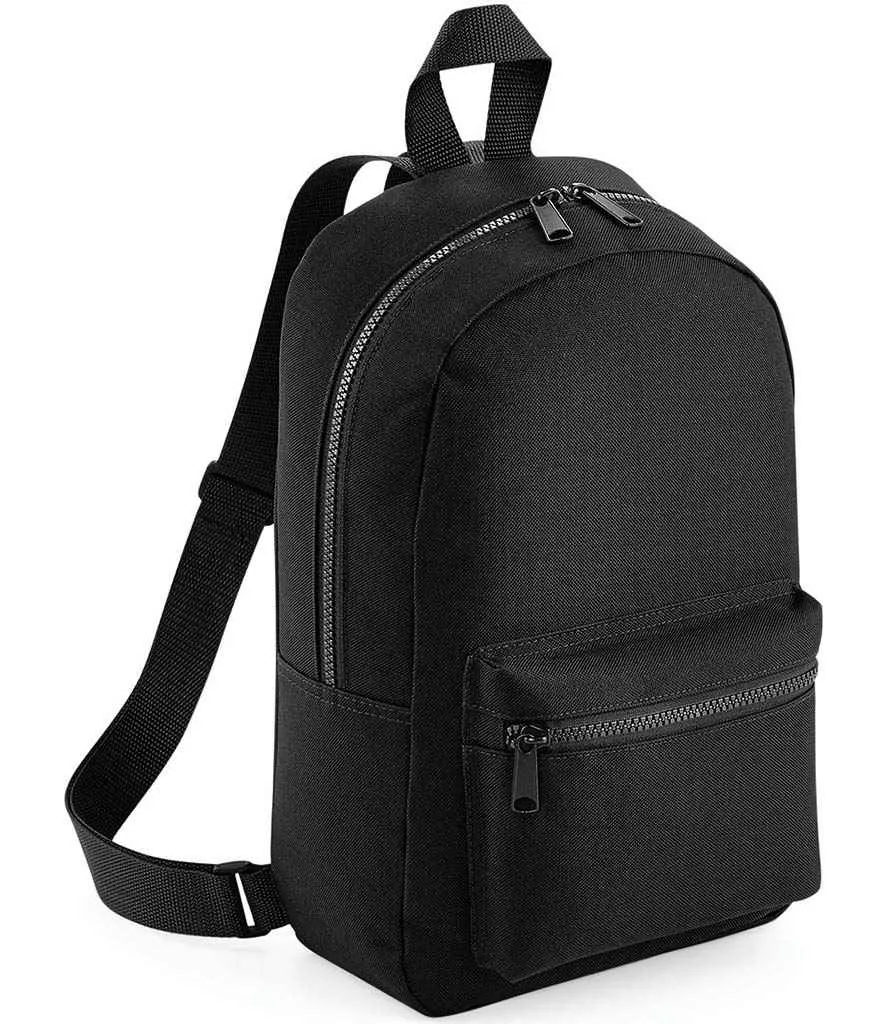 Initial and name design Mini Essential Backpack personalised