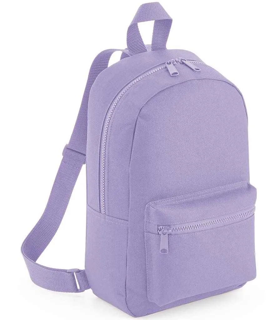 Initial and name design Mini Essential Backpack personalised