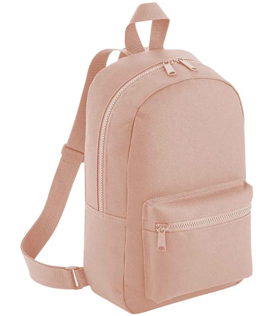 Initial and name design Mini Essential Backpack personalised