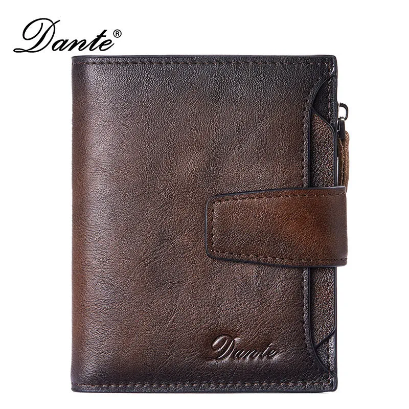 INSTOCK-Men's cowhide leather RFID anti-theft brush driver's