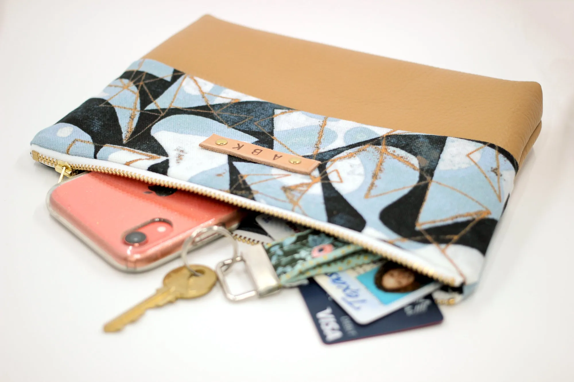 Islington Leather Clutch