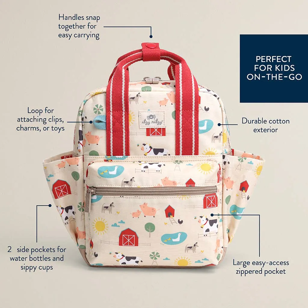 Itzy Bitzy Toddler Backpack - Farm Friends