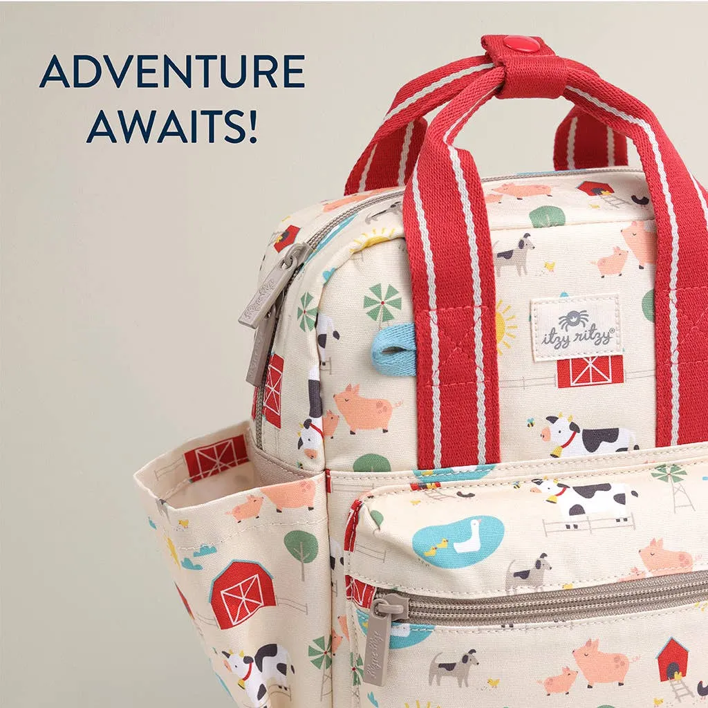 Itzy Bitzy Toddler Backpack - Farm Friends