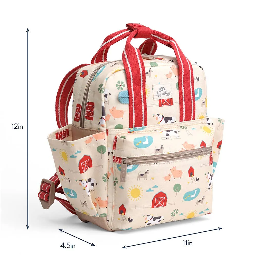 Itzy Bitzy Toddler Backpack - Farm Friends