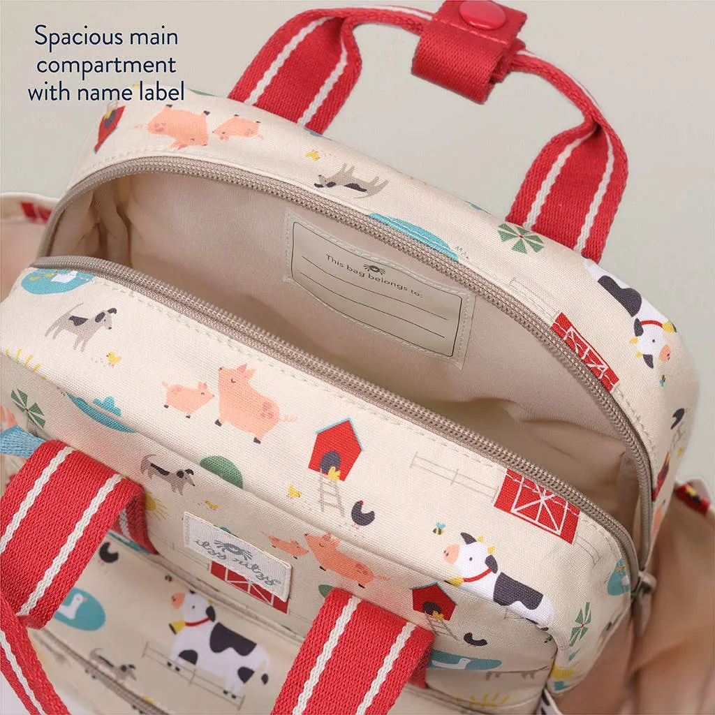 Itzy Bitzy Toddler Backpack - Farm Friends