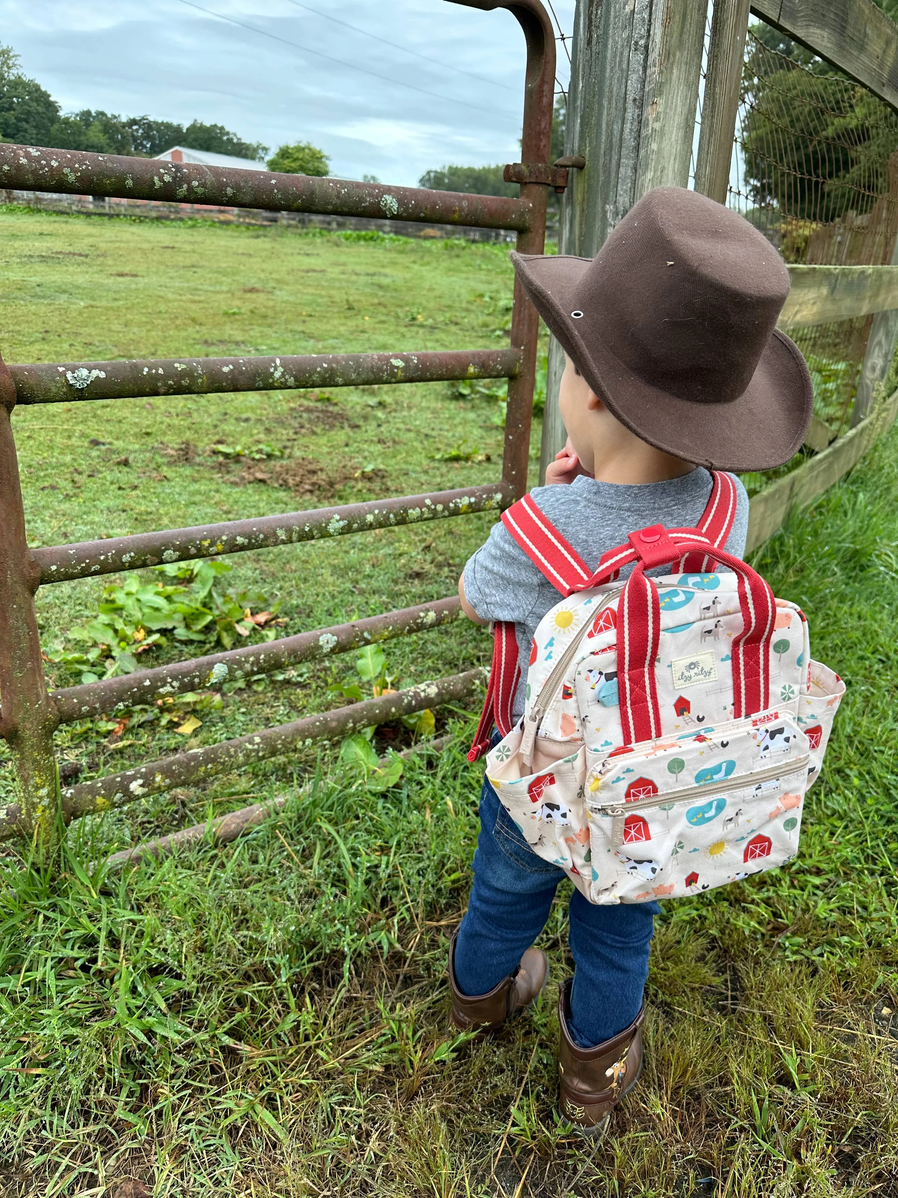 Itzy Bitzy Toddler Backpack - Farm Friends
