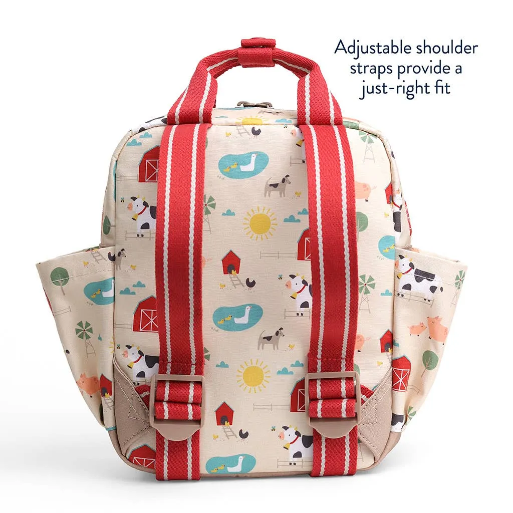 Itzy Bitzy Toddler Backpack - Farm Friends