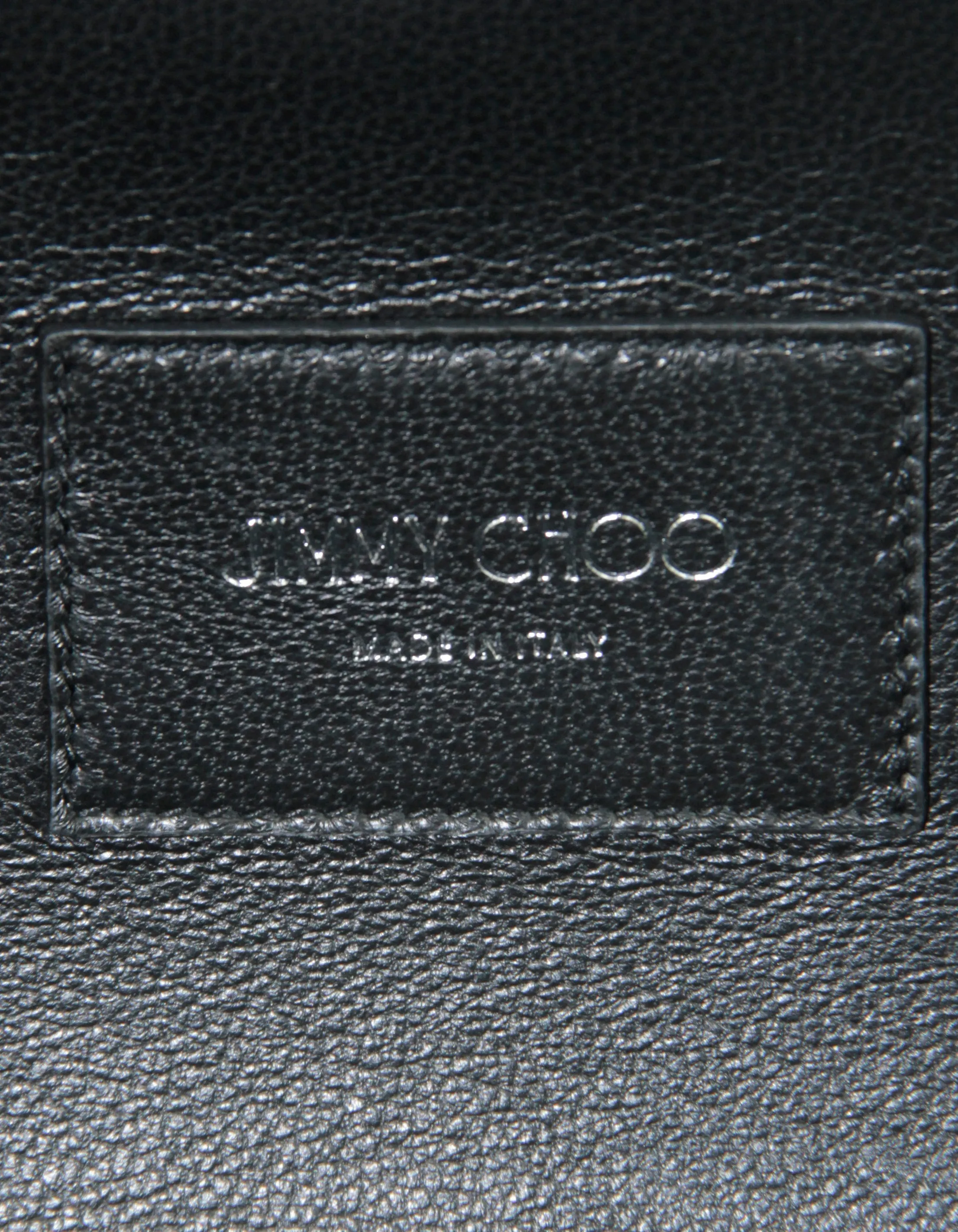 Jimmy Choo Back/ Grey Ellipse Crystal-Embellished Clutch /Shoulder Bag