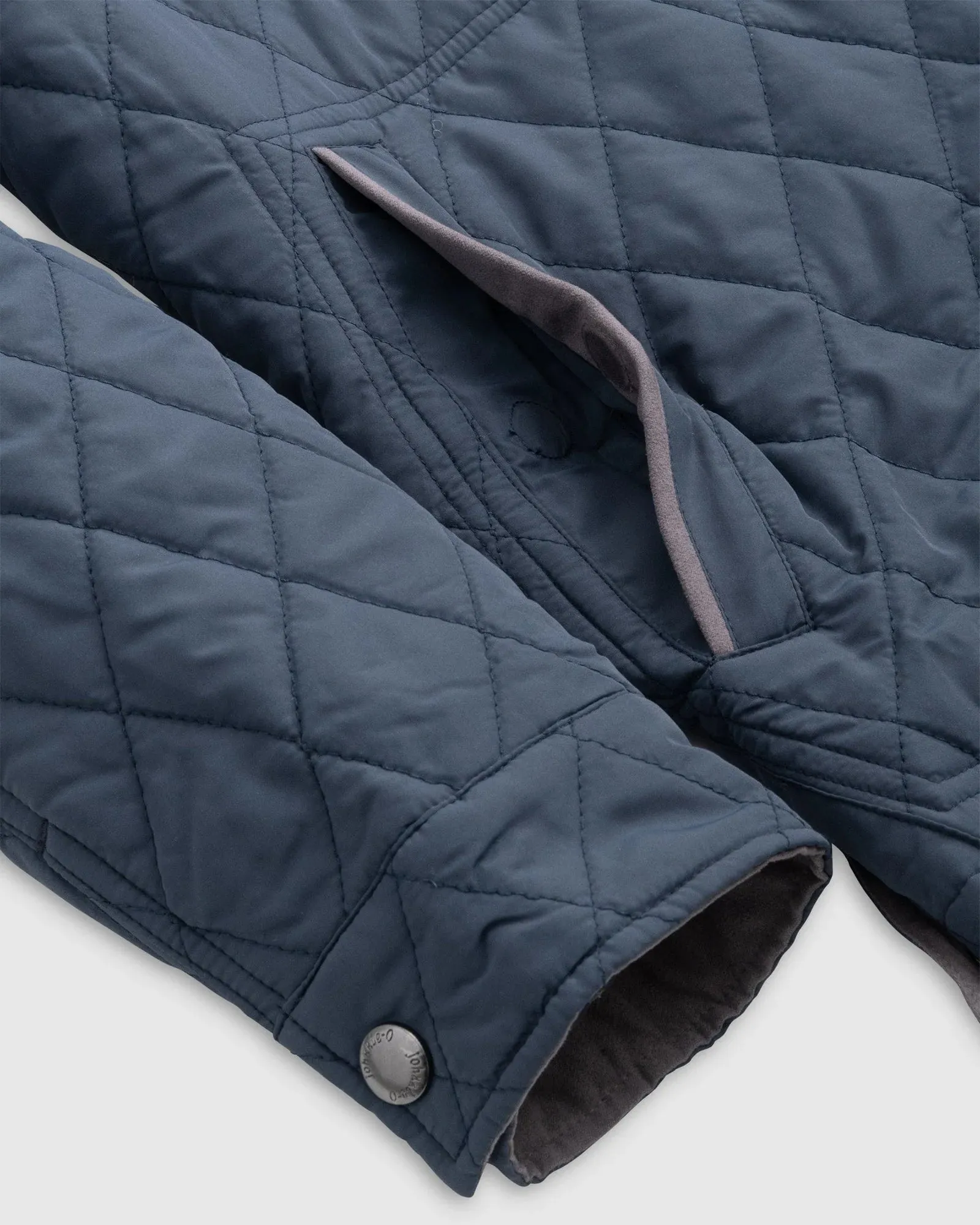JOHNNIE-O Juno Quilted Snap Jacket