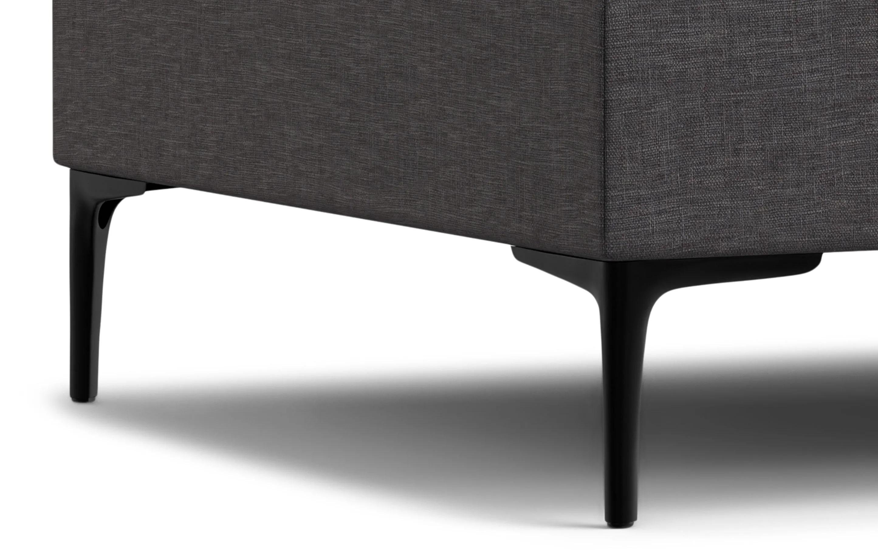 Laura Lift Top Storage Ottoman in Linen