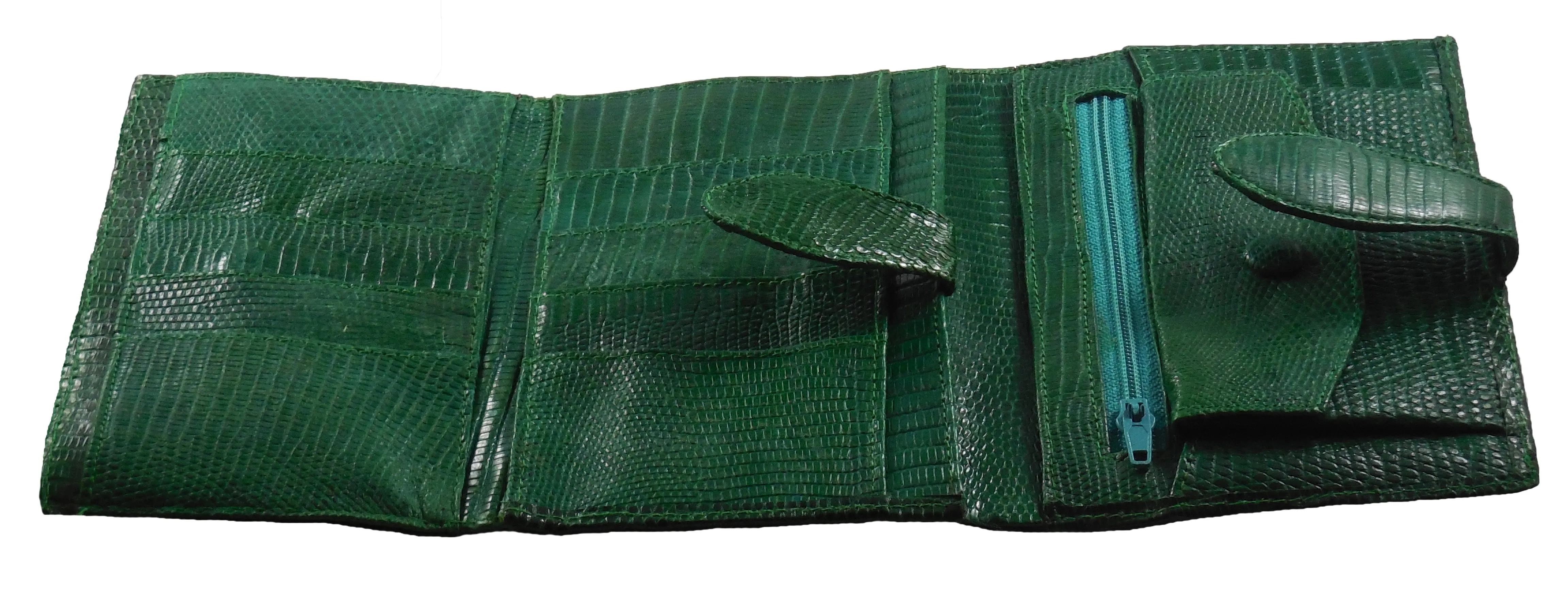 Leather Lizard Skin Wallets - On Sale