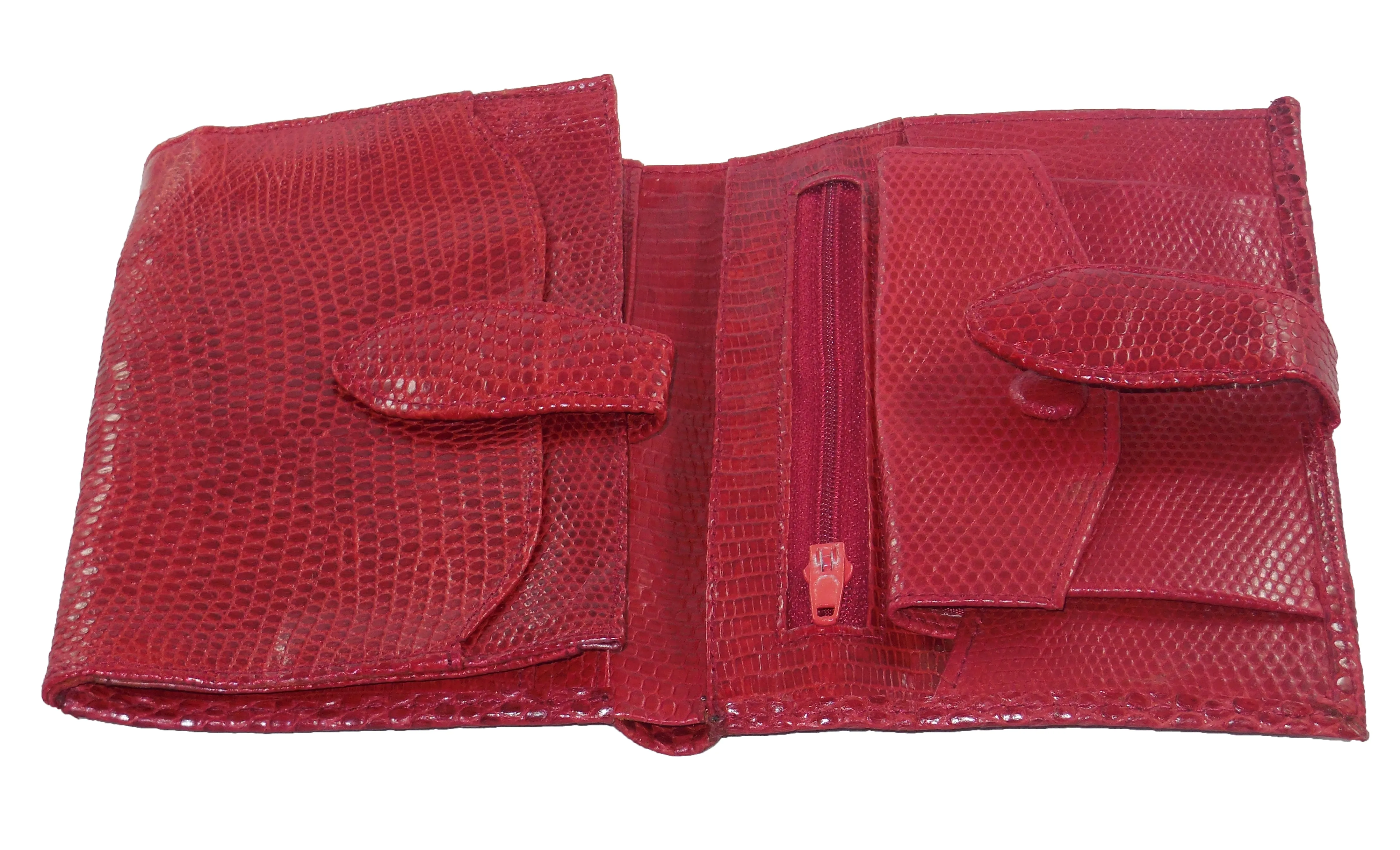 Leather Lizard Skin Wallets - On Sale