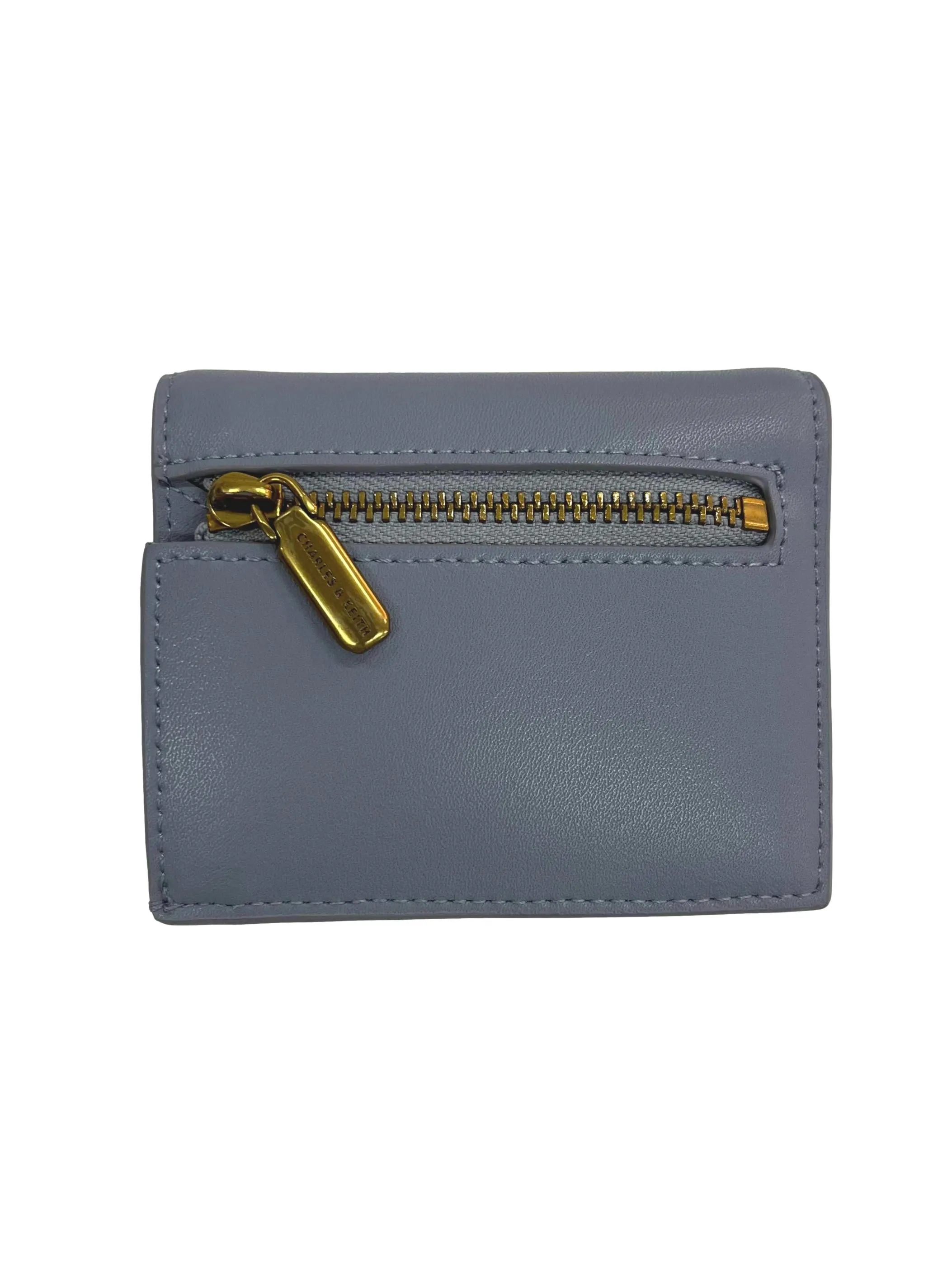 Light Blue Short Wallet