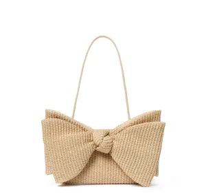 Loeffler Randall - Valerie Bow Clutch (Natural)
