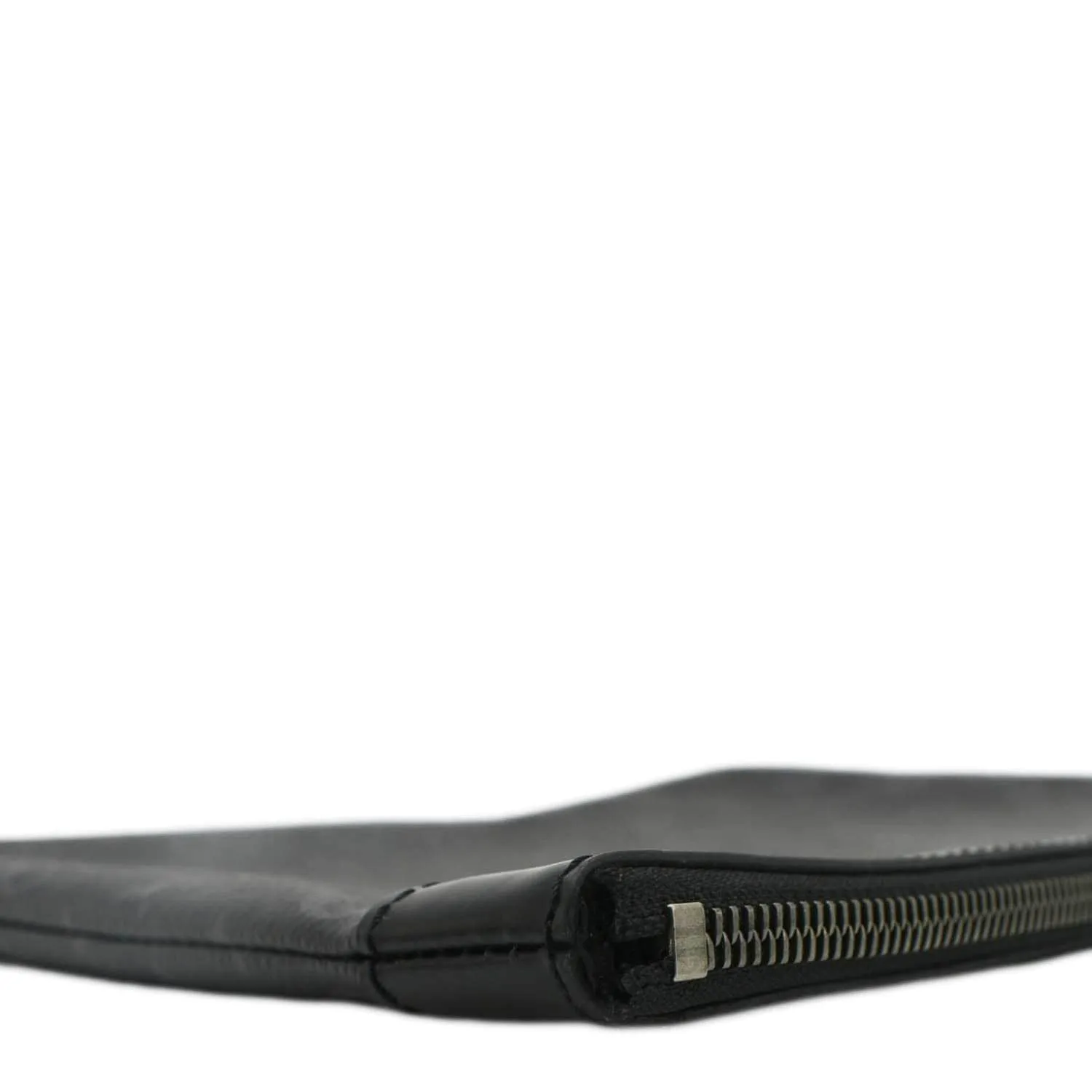 LOUIS VUITTON Monogram Eclipse Pouch Clutch Bag Black