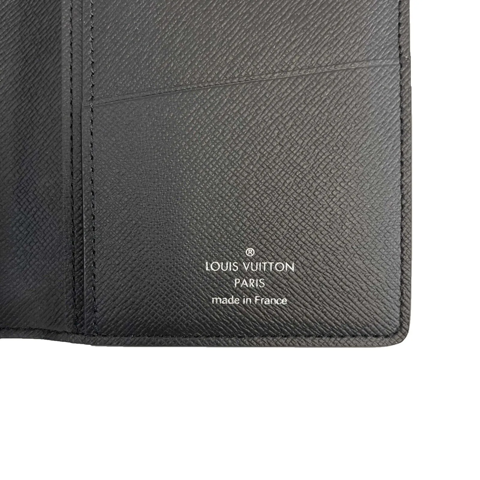 Louis Vuitton NEW Monogram Eclipse Portefeuille Brazza Wallet