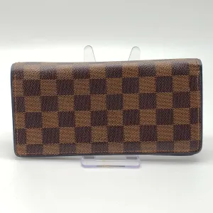 Louis Vuitton Portefeuille Brazza Damier Ebene Long Wallet