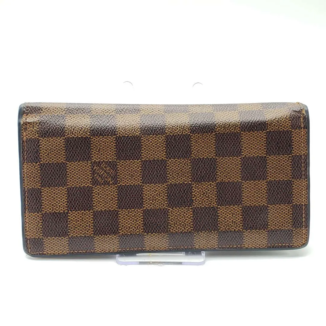 Louis Vuitton Portefeuille Brazza Damier Ebene Long Wallet
