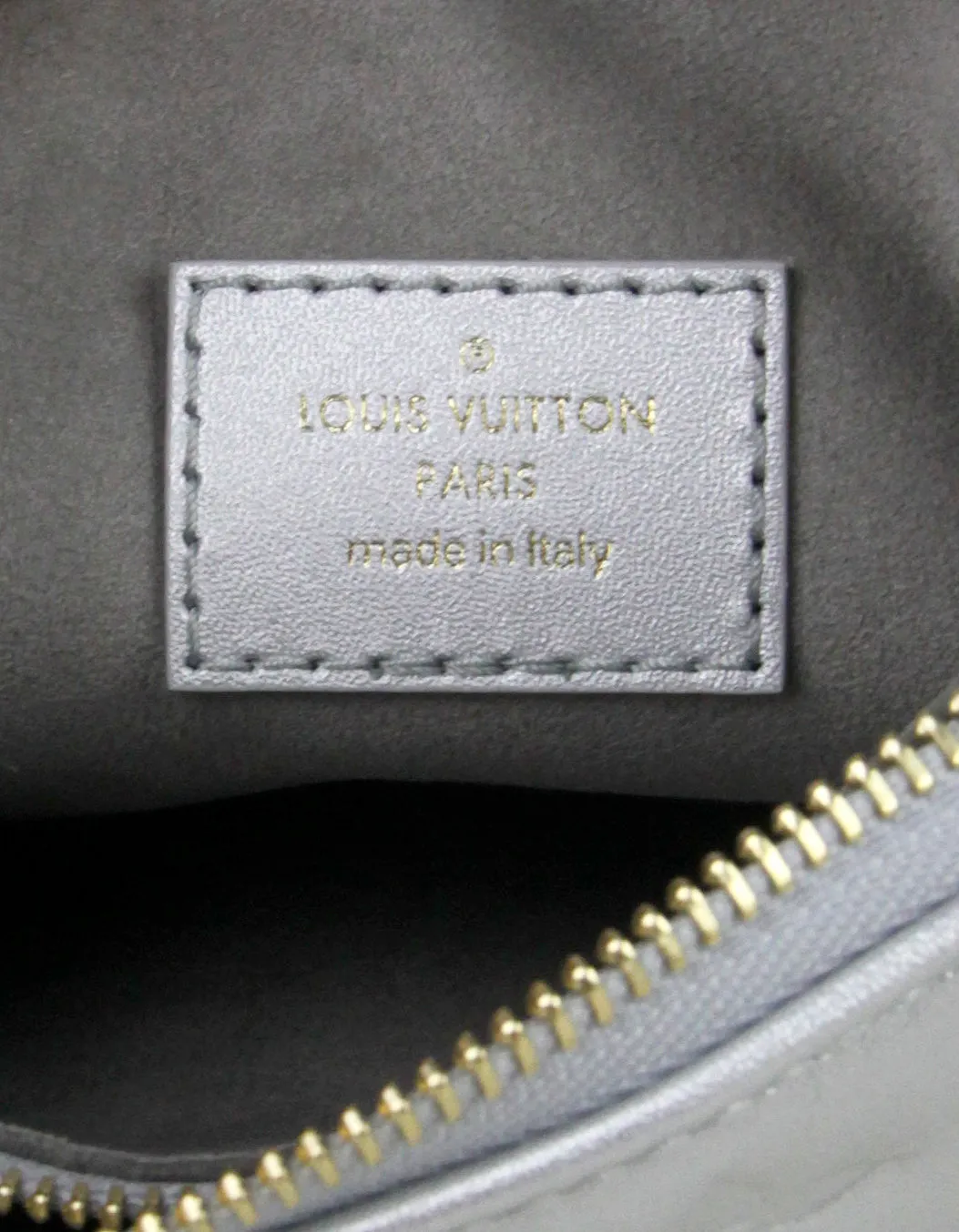Louis Vuitton Silver Embossed Monogram Coussin BB Crossbody Bag
