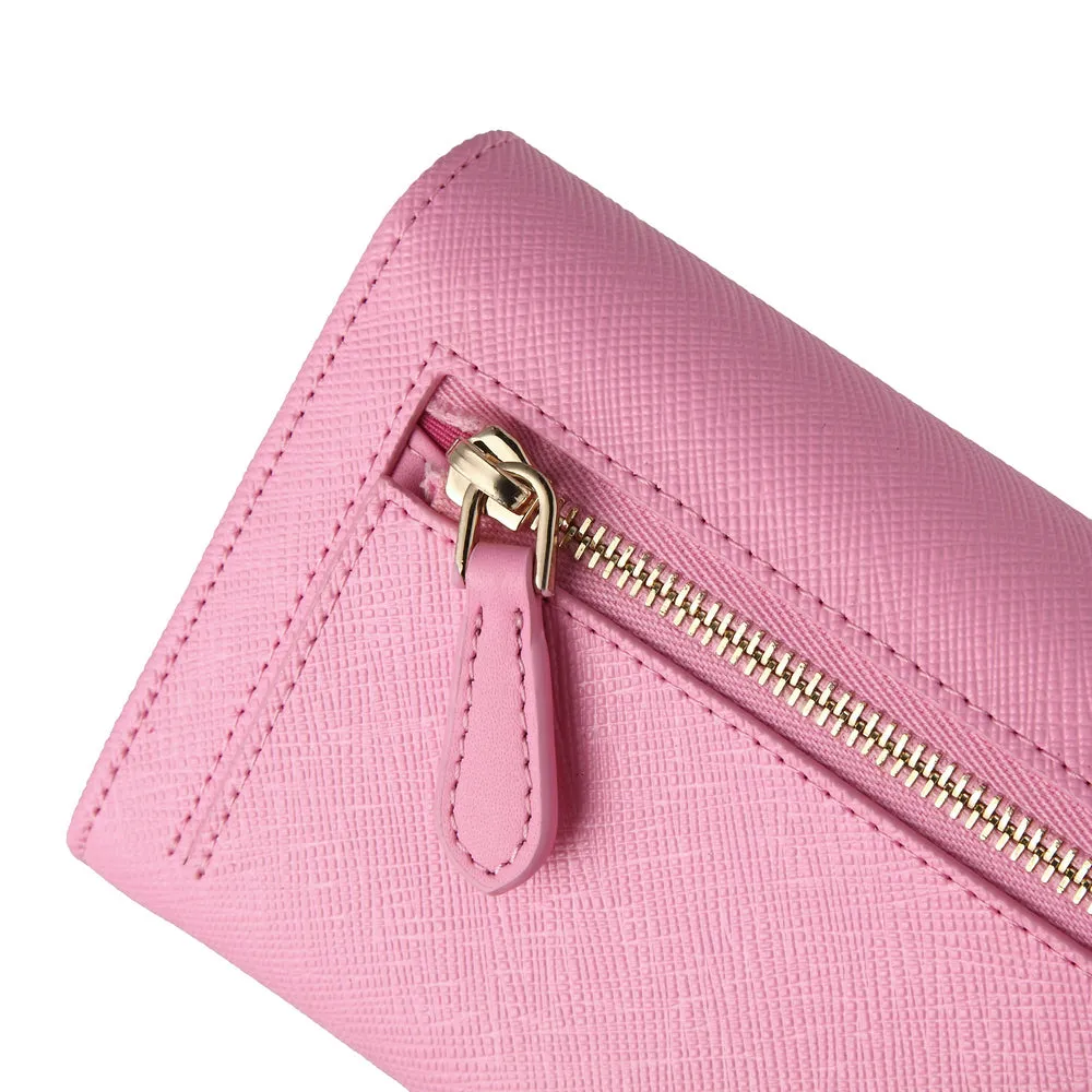 MAC&LOU Bifold Wallet Vegan Leather Pink