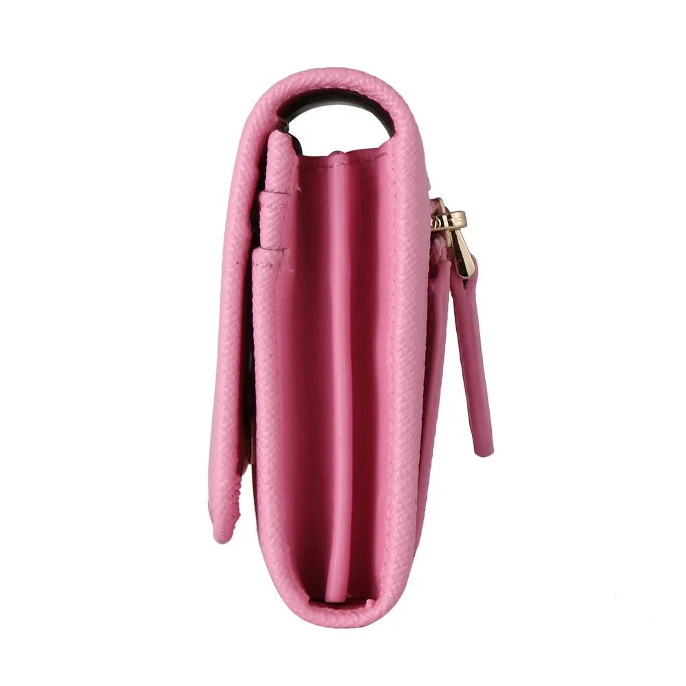 MAC&LOU Bifold Wallet Vegan Leather Pink