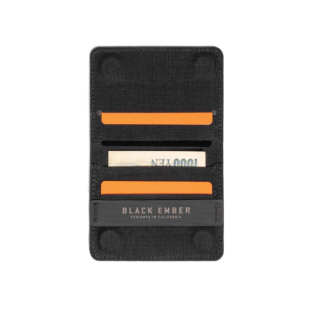 Mag-Fold Wallet - Black Ember