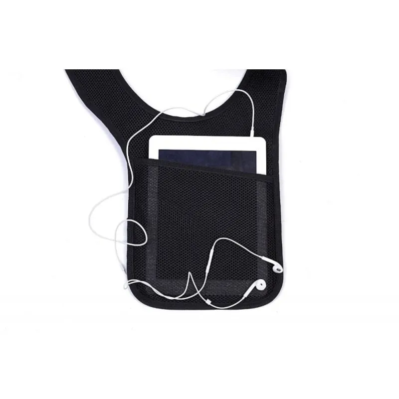 Men's Crossbody Collection 2019 Multifunction Men Travel Anti Theft Hidden Underarm Shoulder Bag Black Nylon Pocket Mp3 Mobile Phone Storage Organizer