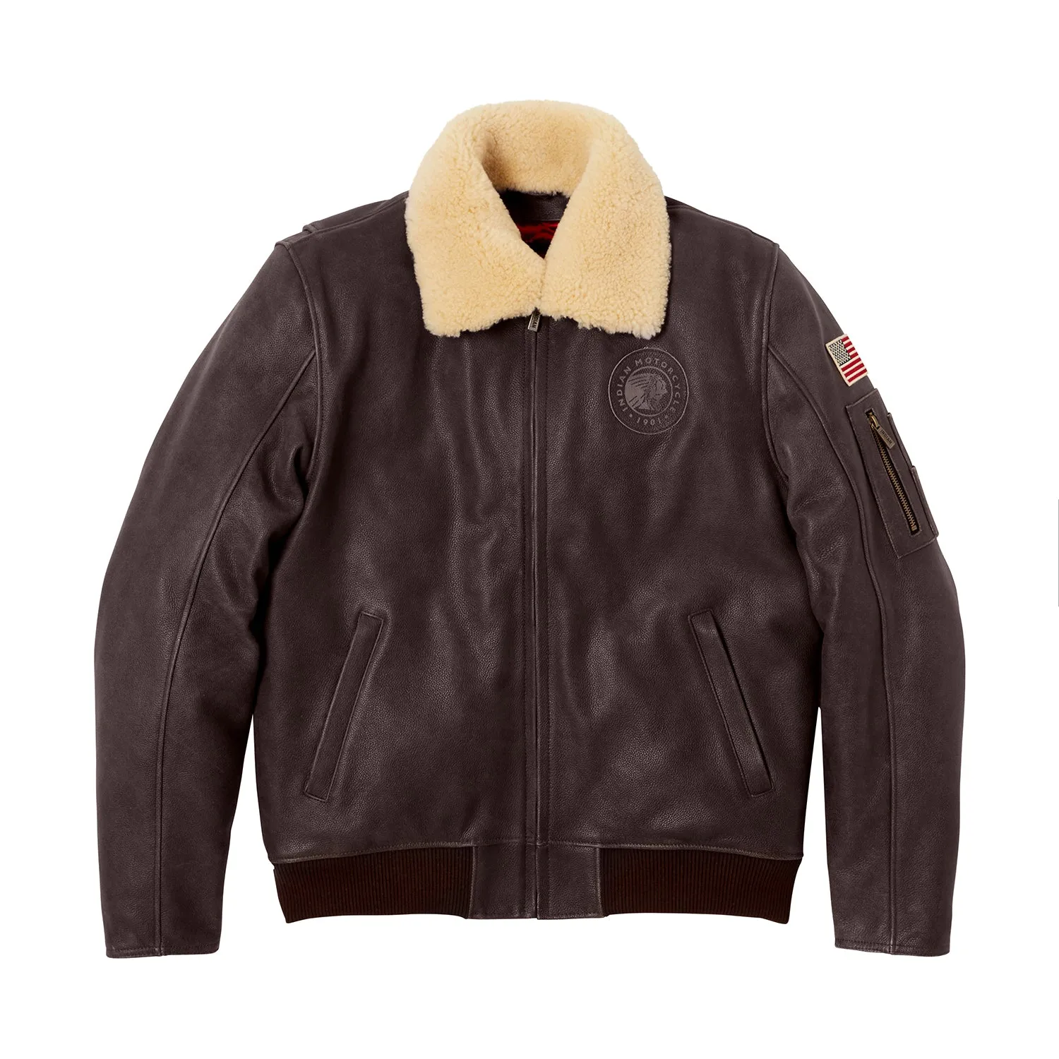 Men's Flying Jacket, Brown