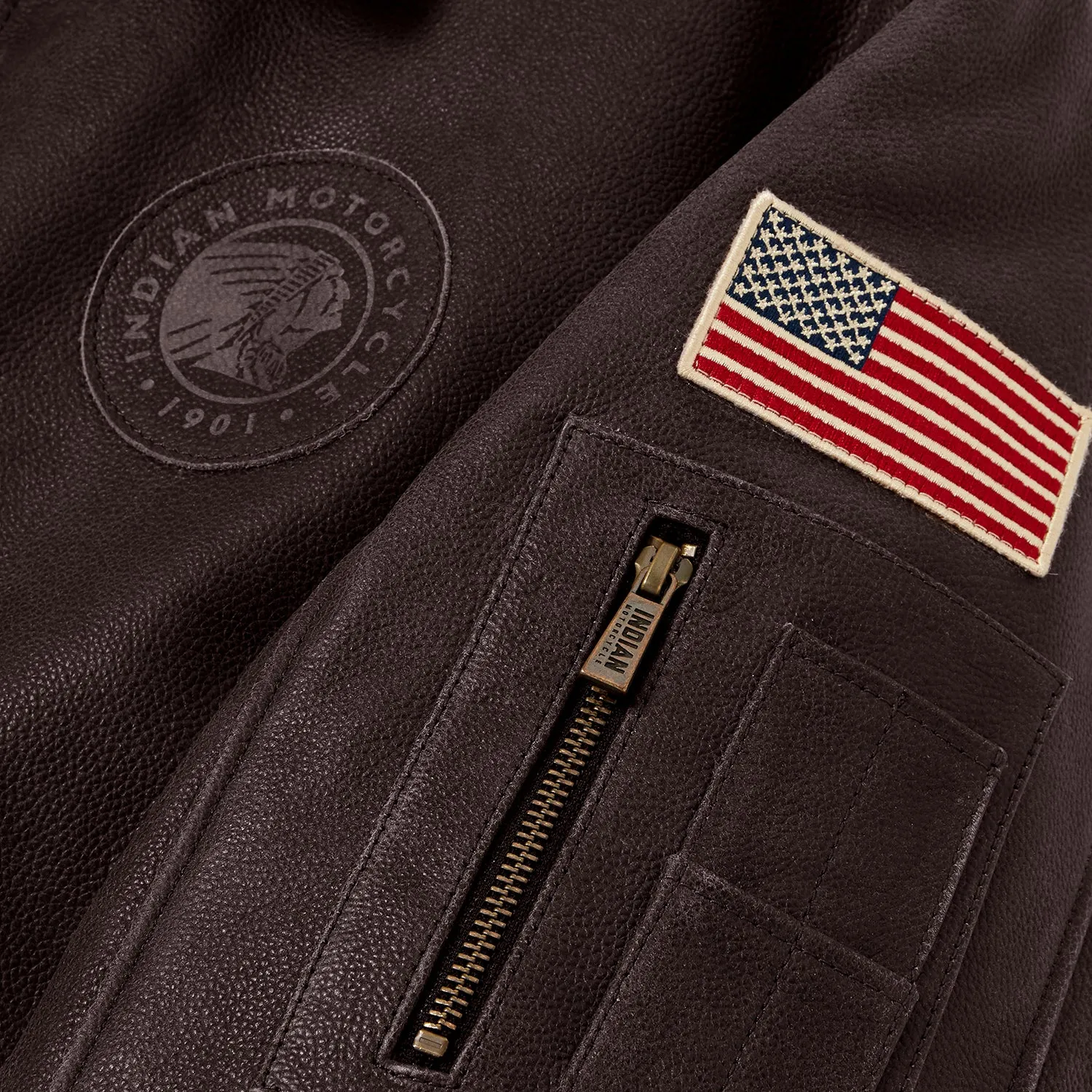 Men's Flying Jacket, Brown
