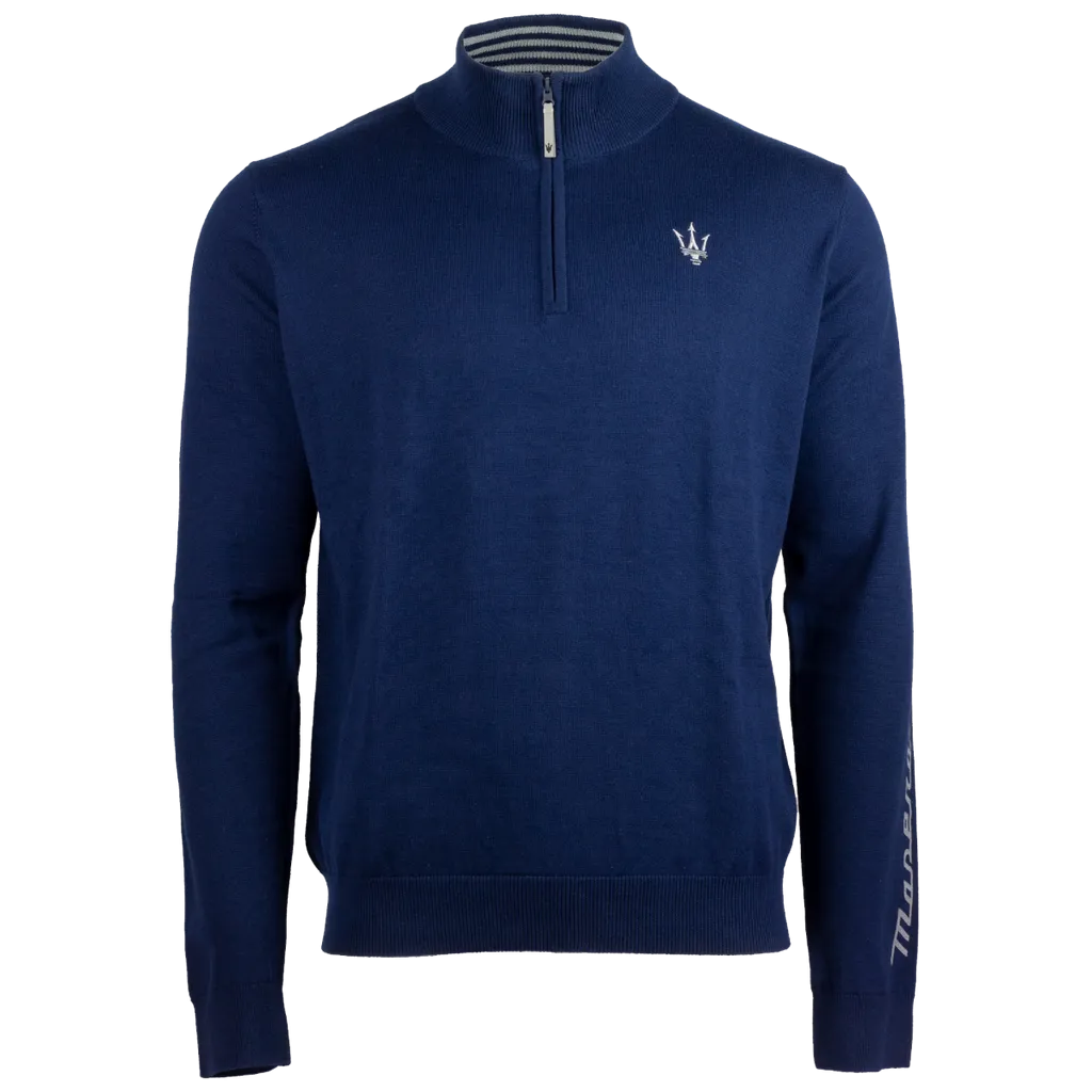 Men's Quarter Zip Sweater