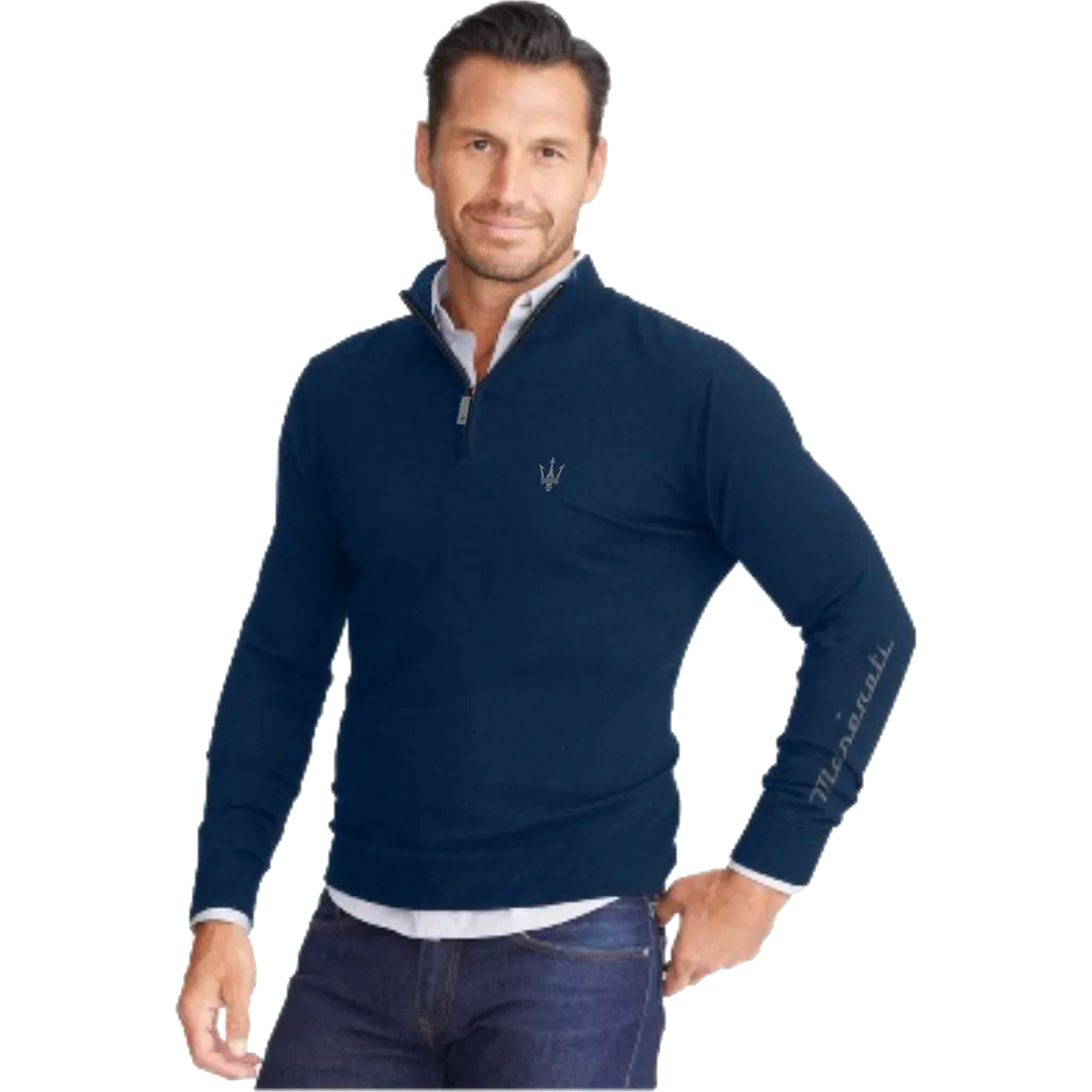 Men's Quarter Zip Sweater