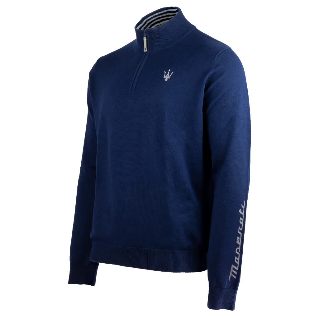 Men's Quarter Zip Sweater