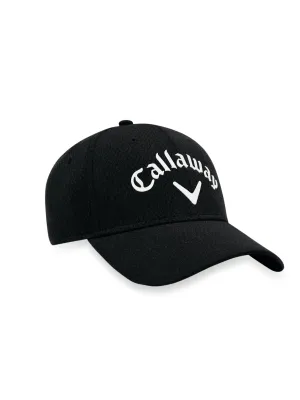 Mens Side Crested Structured Golf Hat