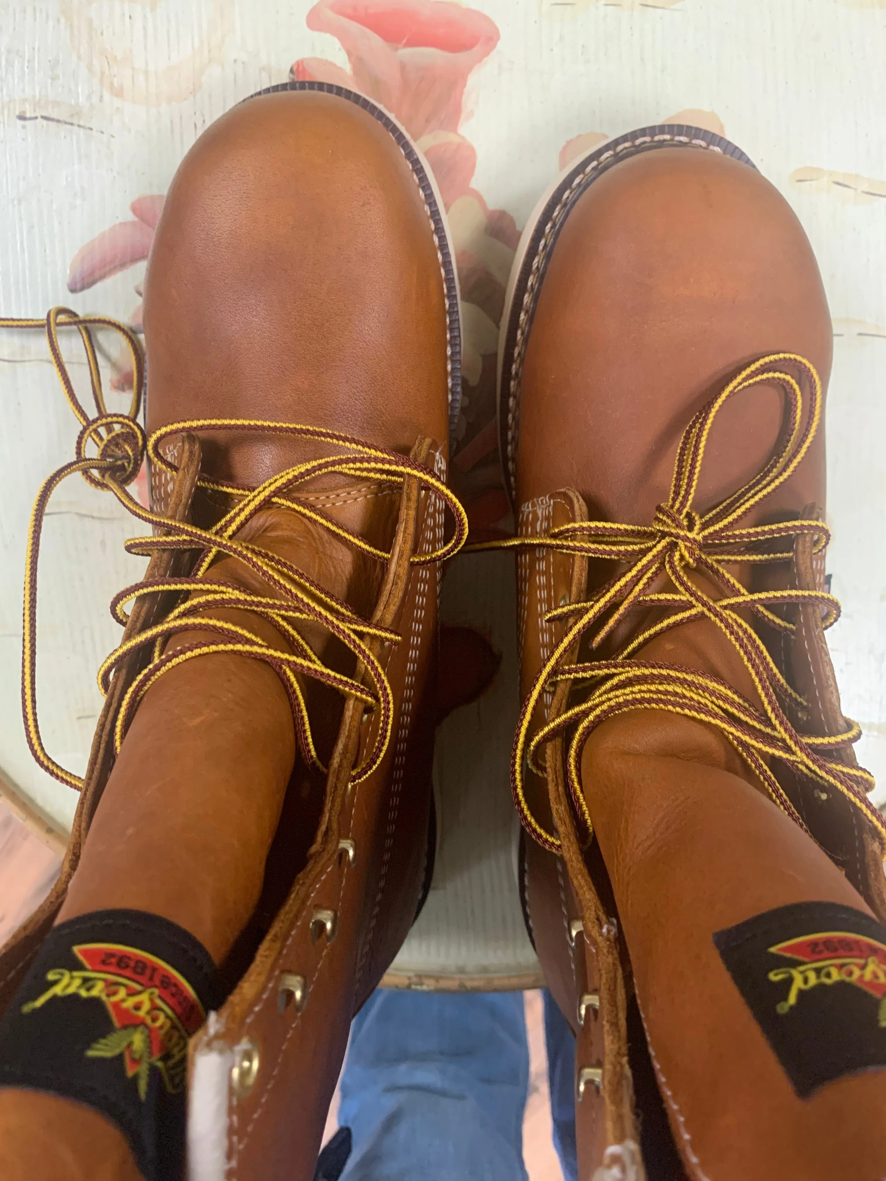 Men's Thorogood 8" Composite Toe Waterproof Wedge Sole Boot (U.S.A.) 804-4210