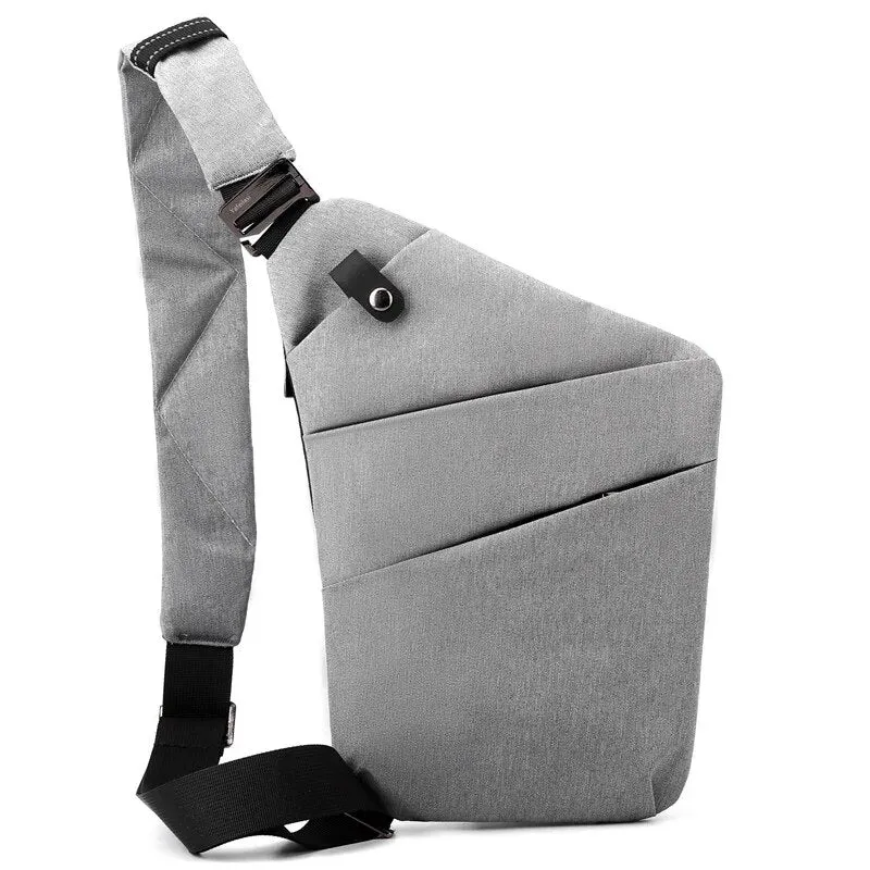 Men's Ultra Thin Anti-Theft Small Chest Bag Mini Cross Body