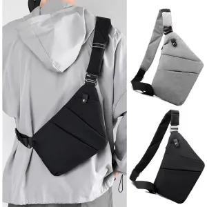 Men's Ultra Thin Anti-Theft Small Chest Bag Mini Cross Body